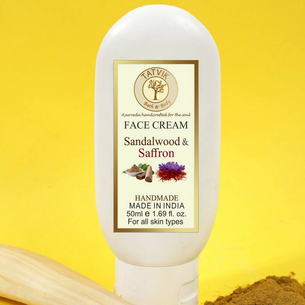 Tatvik Ayurveda Saffron & Sandalwood Face Cream