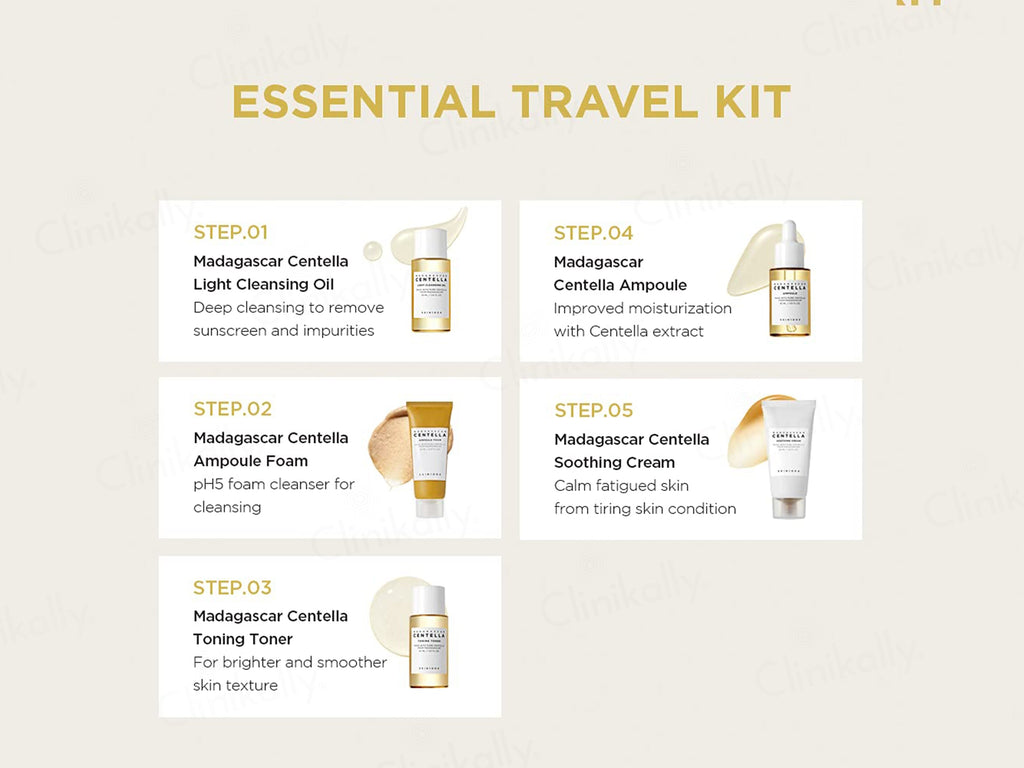 SKIN1004 Madagascar Centella Travel Kit