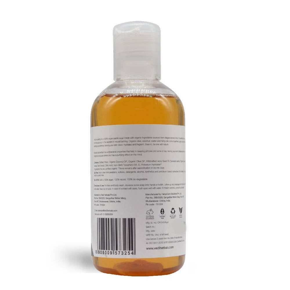 Vedi Herbals Tulsi Liquid Castile Soap