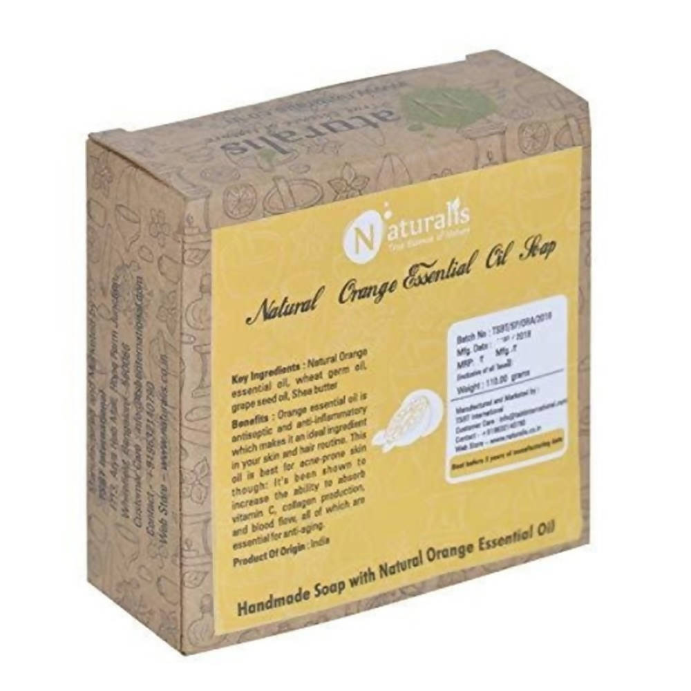 Naturalis Essence Of Nature Handmade Soap With Natural Orange Essential Oil