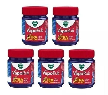 5 x Vicks VapoRub Xtra Strong - 50 ml | Free Shipping - Vamzn#