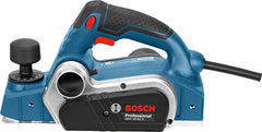 Bosch GHO 26-82 D Corded Electric Planer, 710W, 82 mm Width, 2.6 mm Depth, 18,000 rpm, V-Groove, Cutting Depth Adjustment, 2.8 kg + Hex Key, Dust Bag, 1 Year Warranty