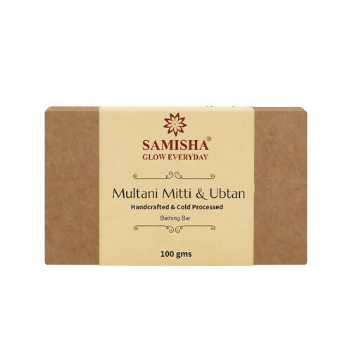 Samisha Organic Multani Mitti & Ubtan Skin Rejuvenating Bathing Bar