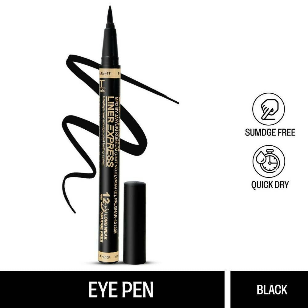 Insight Cosmetics Liner Express Eye Pen Matt Black