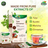 Zandu Tulsi Cinnamon Ayurvedic Infusion Tea