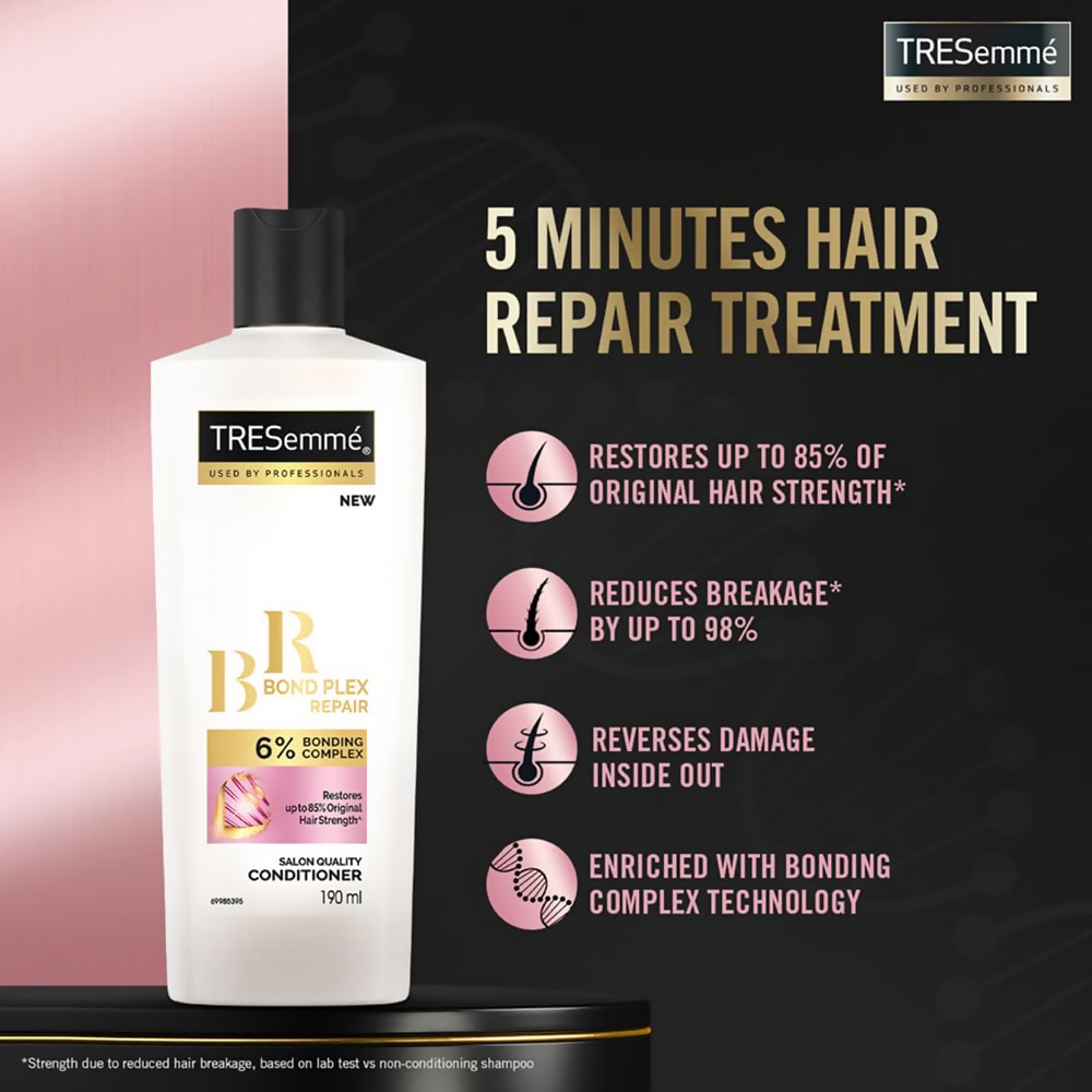 TRESemme BR Bond Plex Repair Conditioner With Bonding Complex Technology, for damaged hair
