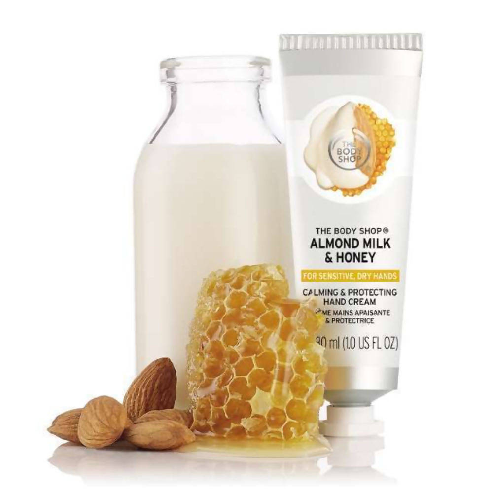 The Body Shop Almond Milk & Honey Calming & Protecting Hand Cream