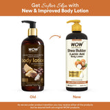 Wow Skin Science Shea Butter and Cocoa Butter Moisturizing Body Lotion