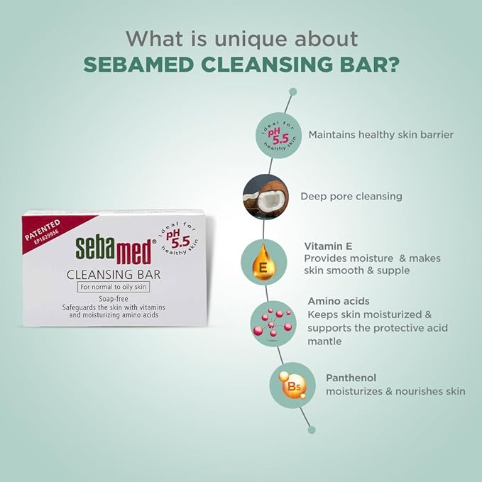 Sebamed Cleansing Bar Soap