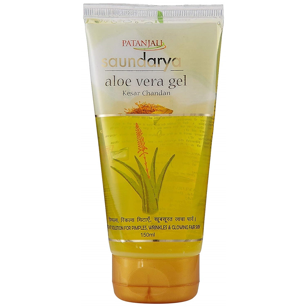 Patanjali Saundarya Aloe Vera Gel Kesar Chandan