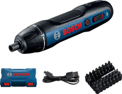 Bosch Professional 3.6V Cordless Screwdriver (Includes 32 Driver Bits, Extension Bit Holder, Carrying Case, Charging Cord)