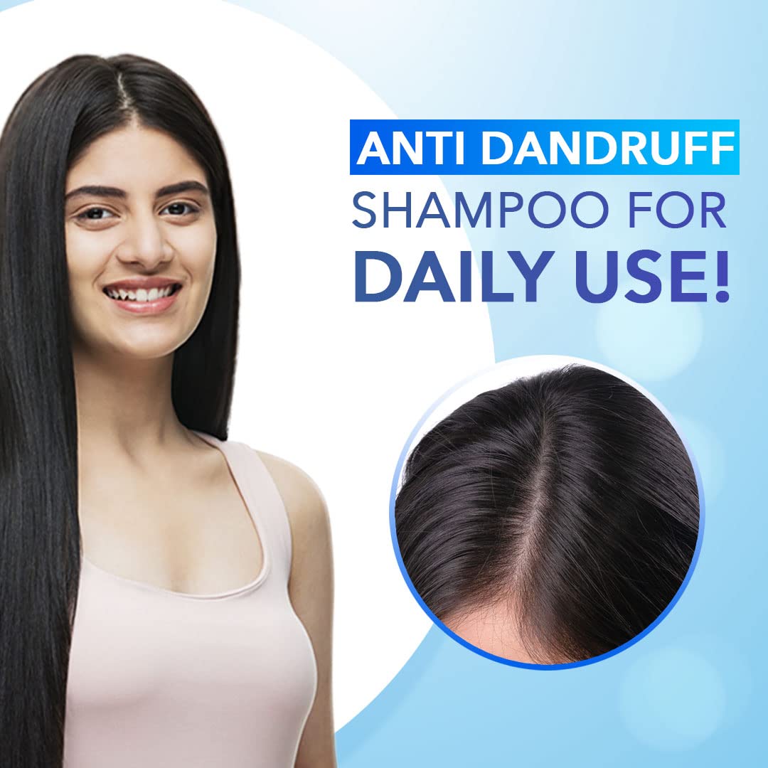 Scalpe Pro Daily Anti-Dandruff Shampoo | Removes Dandruff From Source | Helps With Itching, Irritation & Redness Accompanying Dandruff | Climbazole & Zpto Formulation