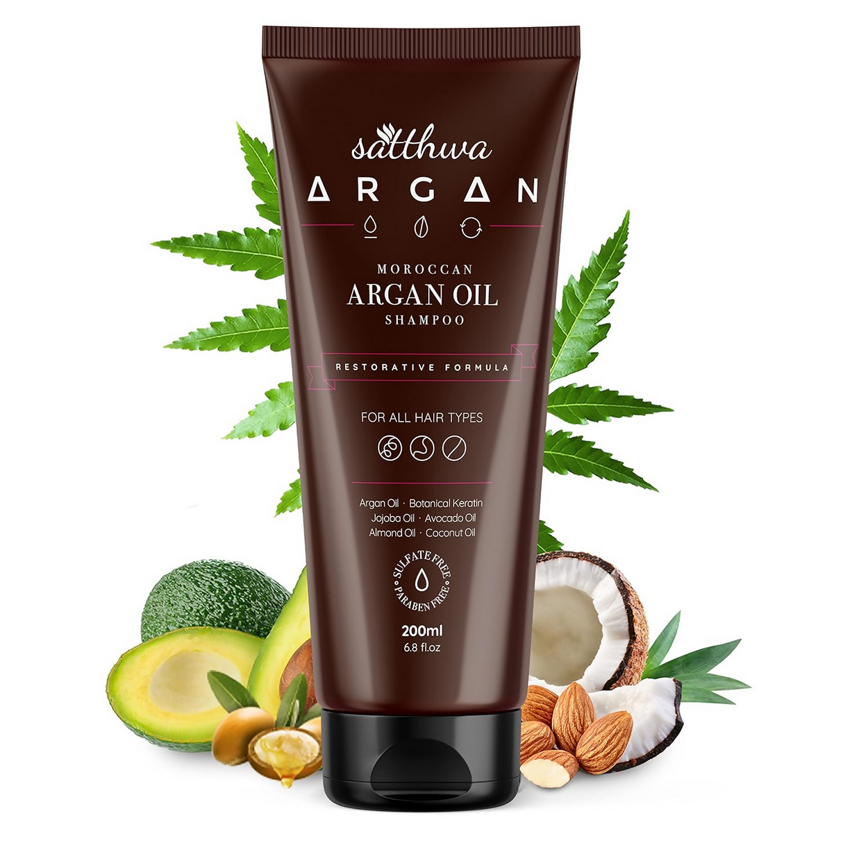Satthwa Moroccan Argan Oil Shampoo