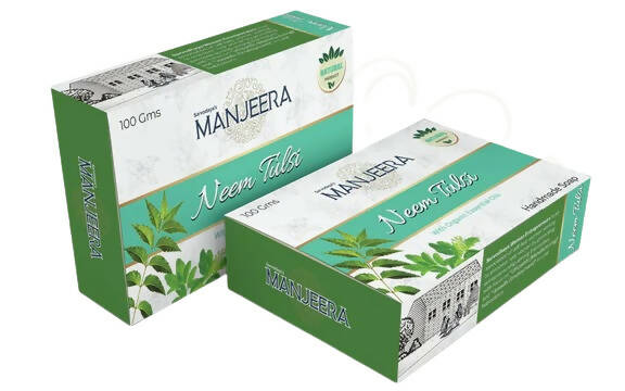 Manjeera Neem Tulasi Hand Made Soap