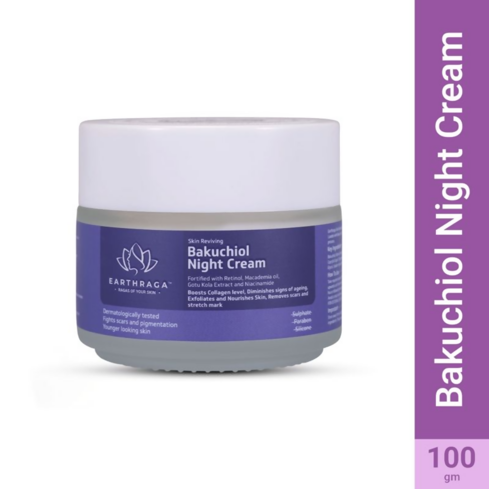 Earthraga Skin Reviving Bakuchiol Night Cream