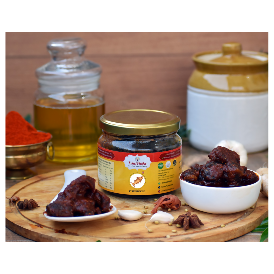 Tulasi Pickles Fish Boneless Pickle (Korramenu)