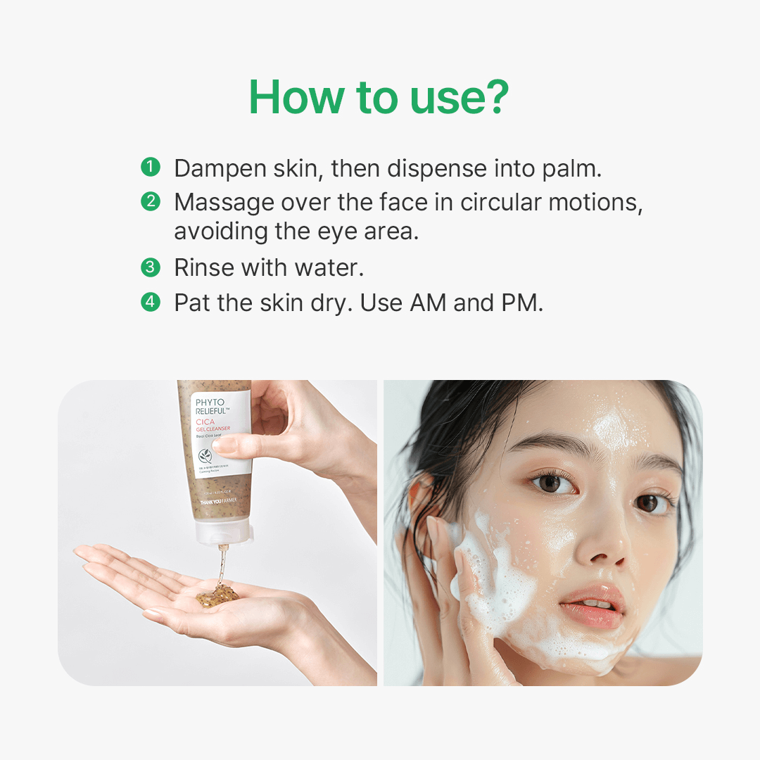 Thank You Farmer Phyto Relieful™ Cica Gel Cleanser