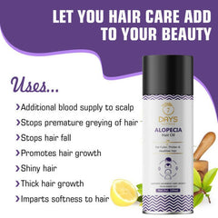 7 Days Alopecia Hair Oil - Vamzn#