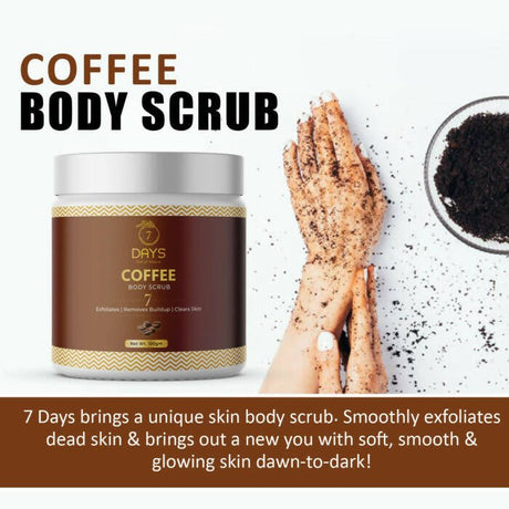 7 Days Coffee Body Scrub - Vamzn#