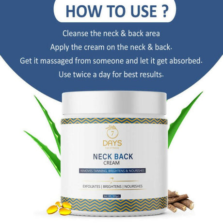 7 Days Neck Back Cream - Vamzn#