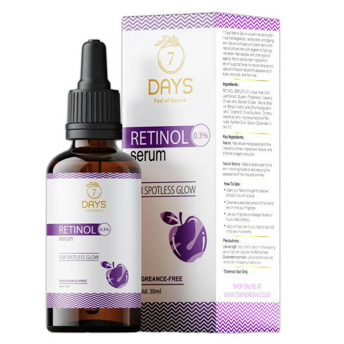 7 Days Organic Retinol Serum for Face - Vamzn#