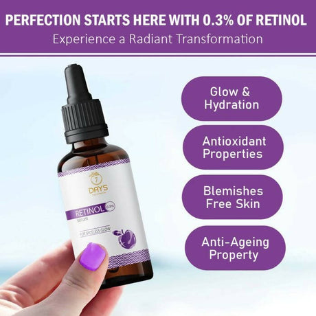 7 Days Organic Retinol Serum for Face - Vamzn#