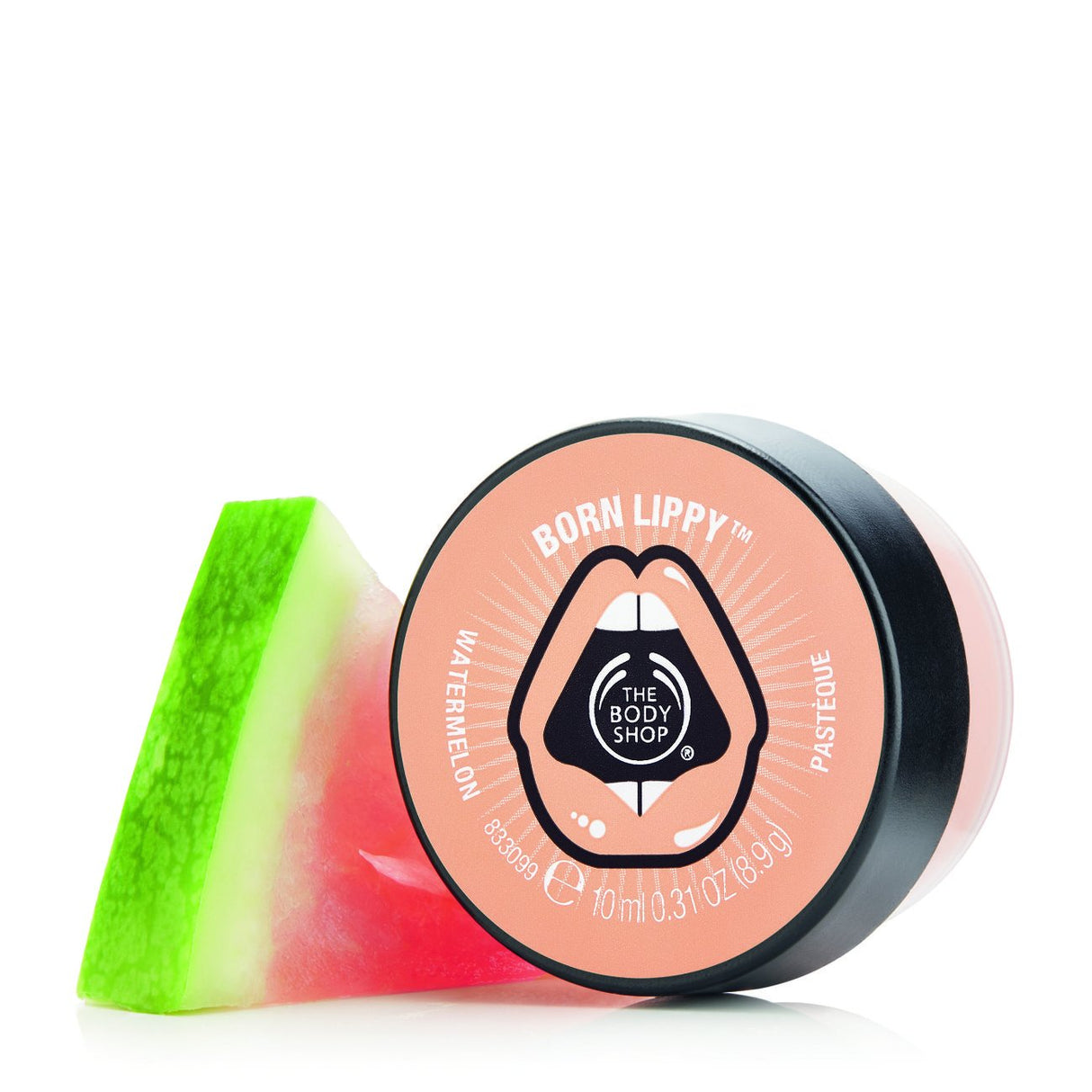 The Body Shop Born Lippy Pot Lip Balm (Watermelon)