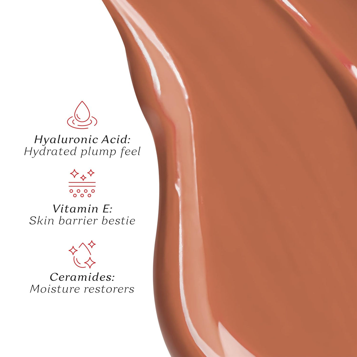 Color Cupid Matte Intense Color 18 - Hour Stay Liquid Lipstick | Infused with Hyaluronic Acid & Ceramide | Transfer Proof & Kiss Proof| Forever Love - Sweetheart Mocha | 1.5 ml - Vamzn#