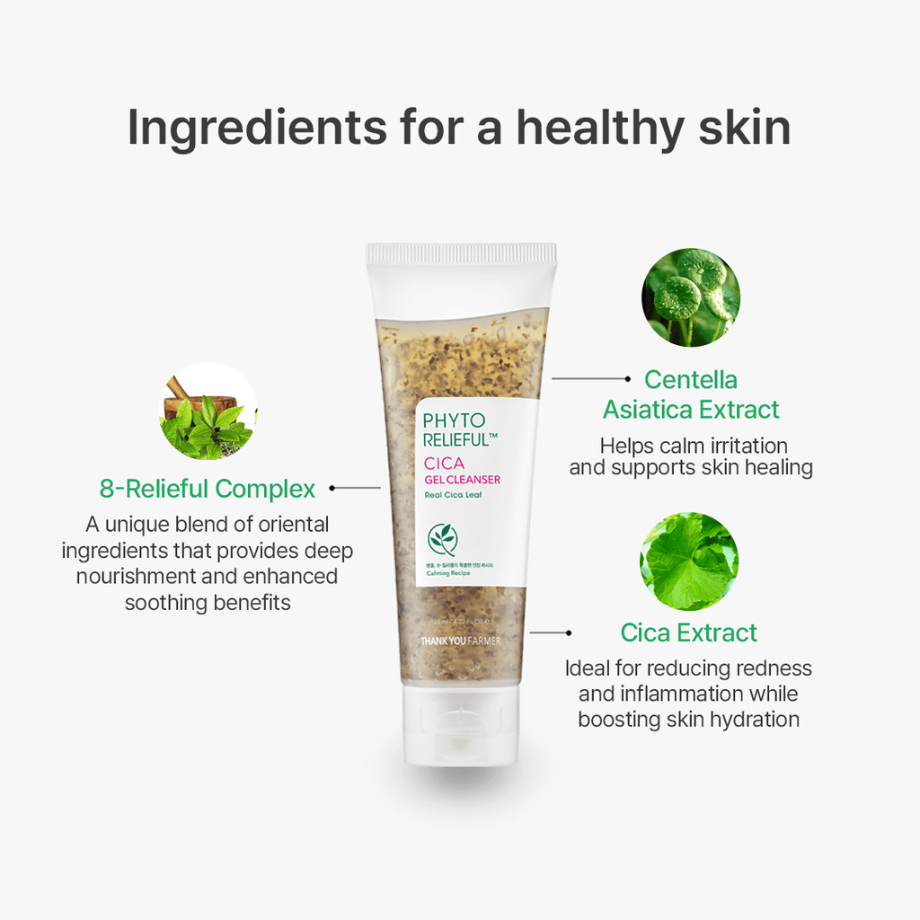 Thank You Farmer Phyto Relieful™ Cica Gel Cleanser