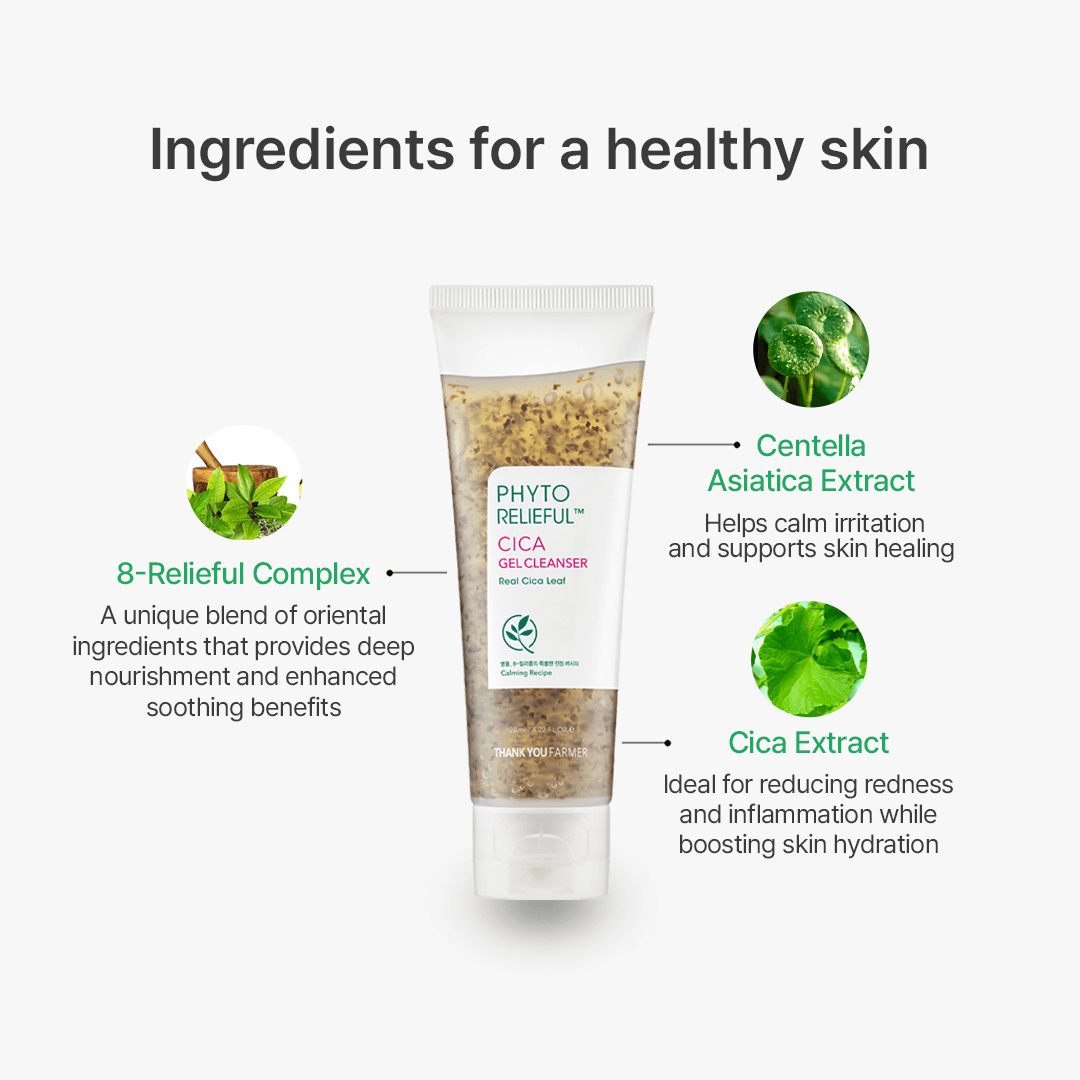 Thank You Farmer Phyto Relieful™ Cica Gel Cleanser