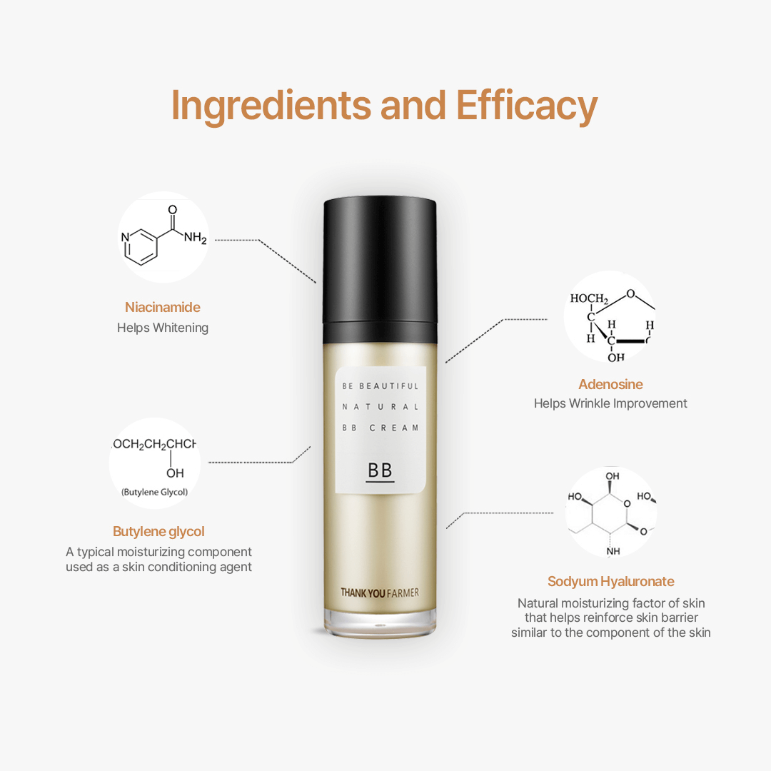 Thank You Farmer Be Beautiful BB Cream SPF30 PA++