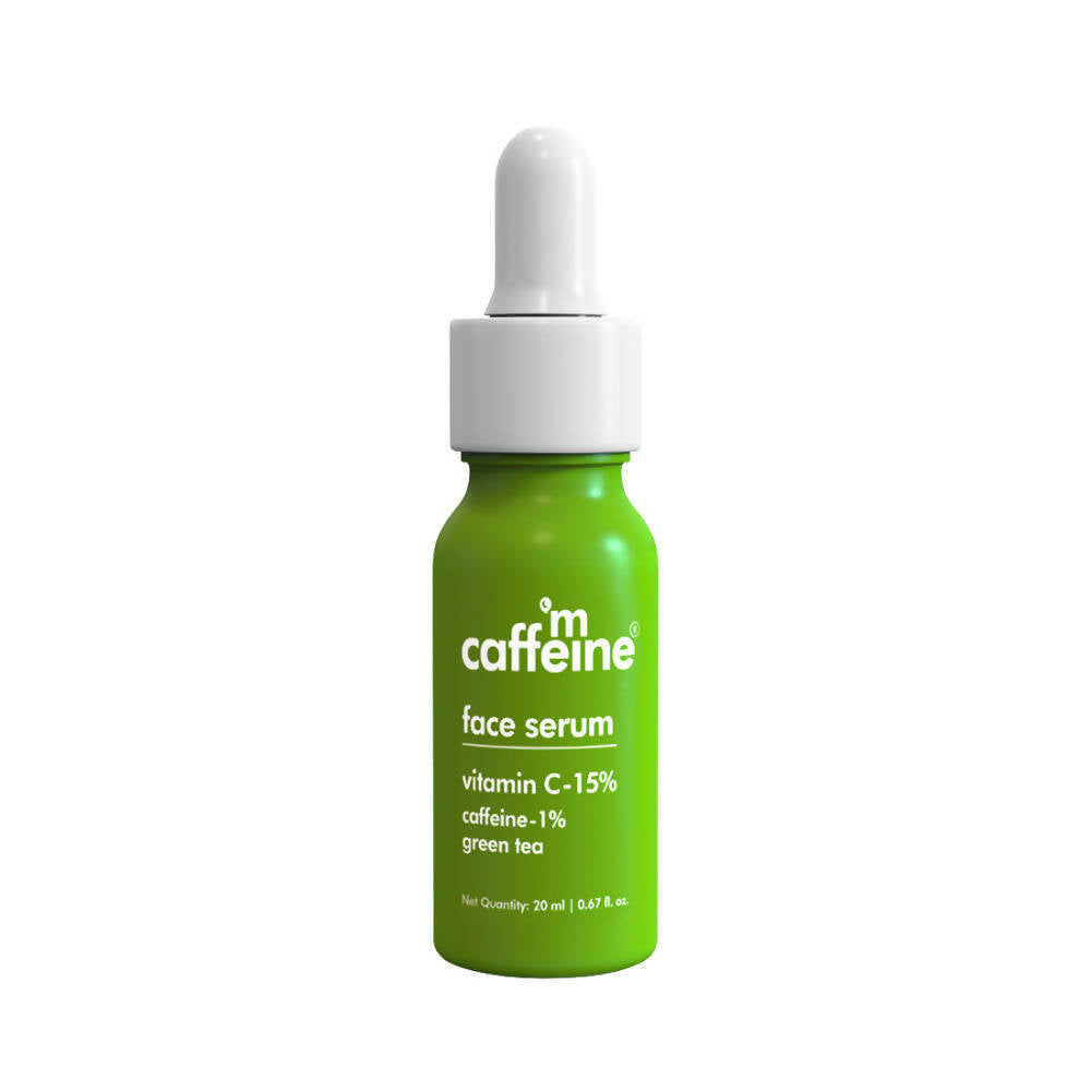 mCaffeine 15% Vitamin C Face Serum for Glowing Skin