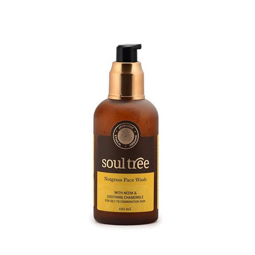 Soultree Nutgrass Face Wash & Anti-Wrinkle Cream Set