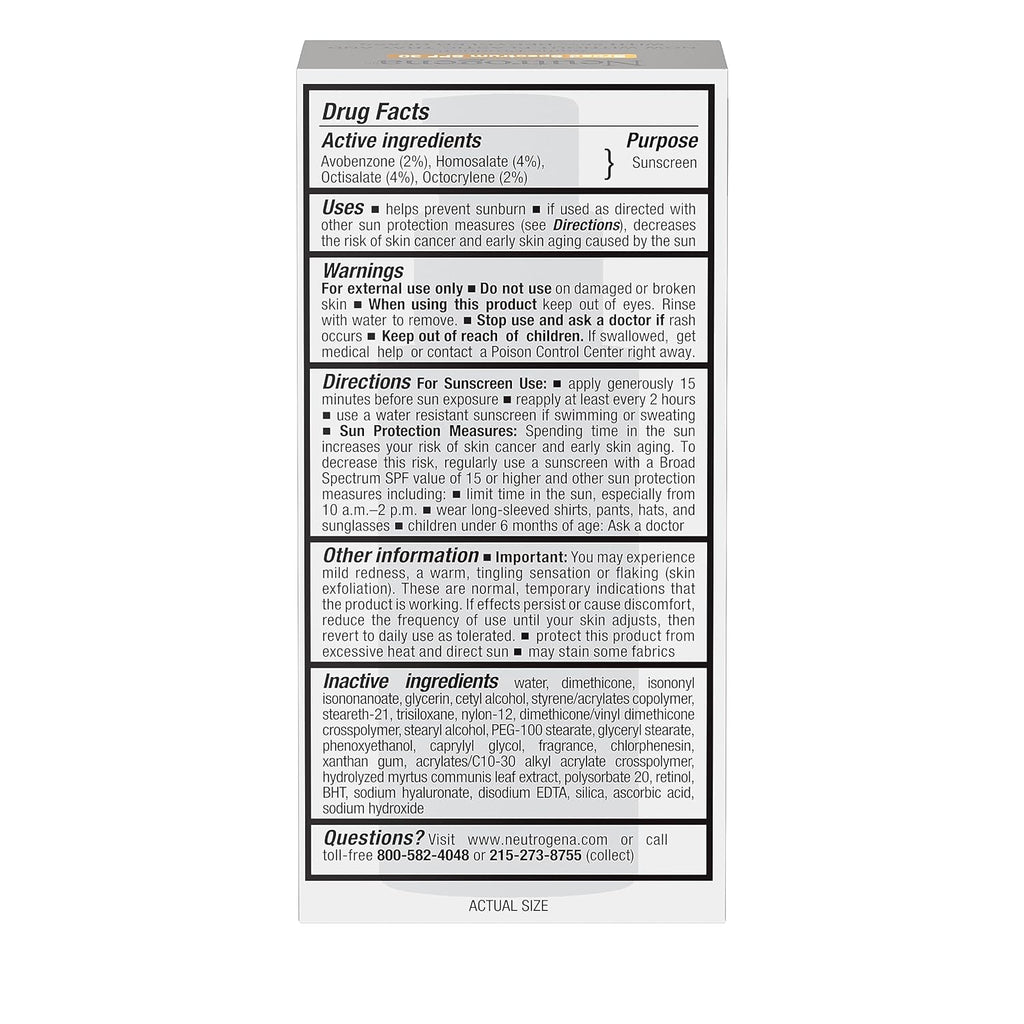 Neutrogena Rapid Wrinkle Repair Moisturizer SPF 30
