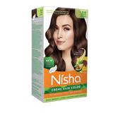 Nisha Creme Hair Color Dark Brown