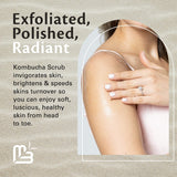 Charcoal Scrub Face Foot & Body Exfoliator Infused with Collagen and Stem Cell Natural Exfoliating Salt Body Scrub for Toning Skin Cellulite Skin Care Body by M3 Naturals - Vamzn#