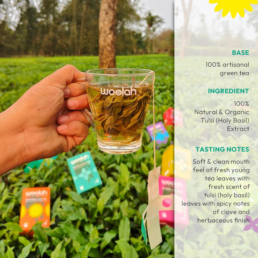 Rare Green Tea + Tulsi