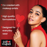 Color Cupid Matte Intense Color 18 - Hour Stay Liquid Lipstick | Infused with Hyaluronic Acid & Ceramide | Transfer Proof & Kiss Proof| Forever Love - Sweetheart Mocha | 1.5 ml - Vamzn#