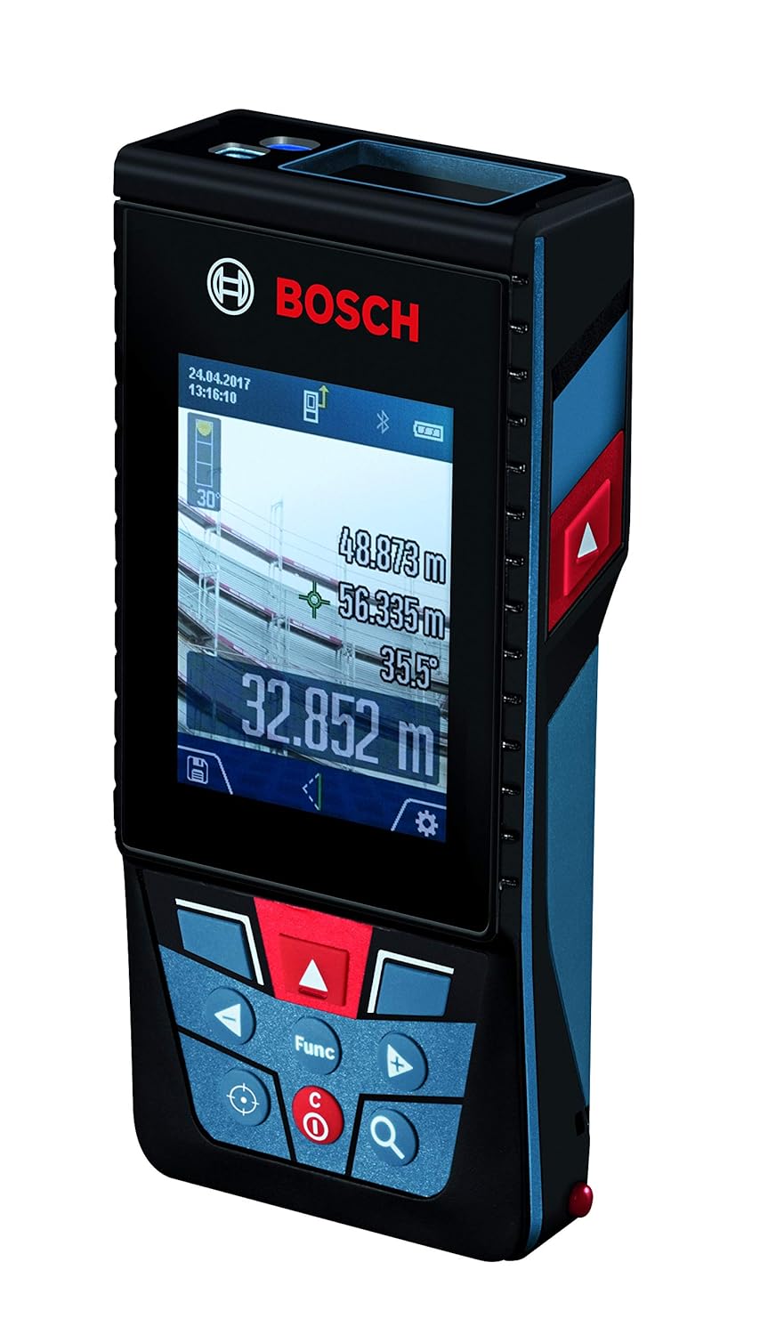 Bosch GLM 150 C Professional Laser Measure – 150m, Bluetooth, IP54 Measuring Tool