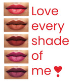 Color Cupid Matte Intense Color 18 - Hour Stay Liquid Lipstick | Infused with Hyaluronic Acid & Ceramide | Transfer Proof & Kiss Proof| Forever Love - Sweetheart Mocha | 1.5 ml - Vamzn#