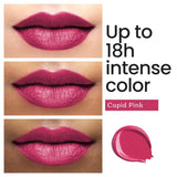 Color Cupid Matte Intense Color 18 - Hour Stay Liquid Lipstick | Infused with Hyaluronic Acid & Ceramide | Transfer Proof & Kiss Proof| Forever Love - Sweetheart Mocha | 1.5 ml - Vamzn#
