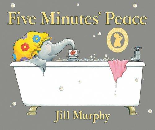 The Large Family 5 Children books Set Collection (A Quiet Night In, A Piece of Cake, All In One Piece, Mr Large In Charge, Five Minutes&apos; Peace) [Paperback] [Jan 01, 2017] Jill Murphy