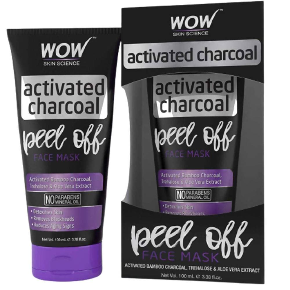 Wow Skin Science Activated Charcoal Peel Off Face Mask