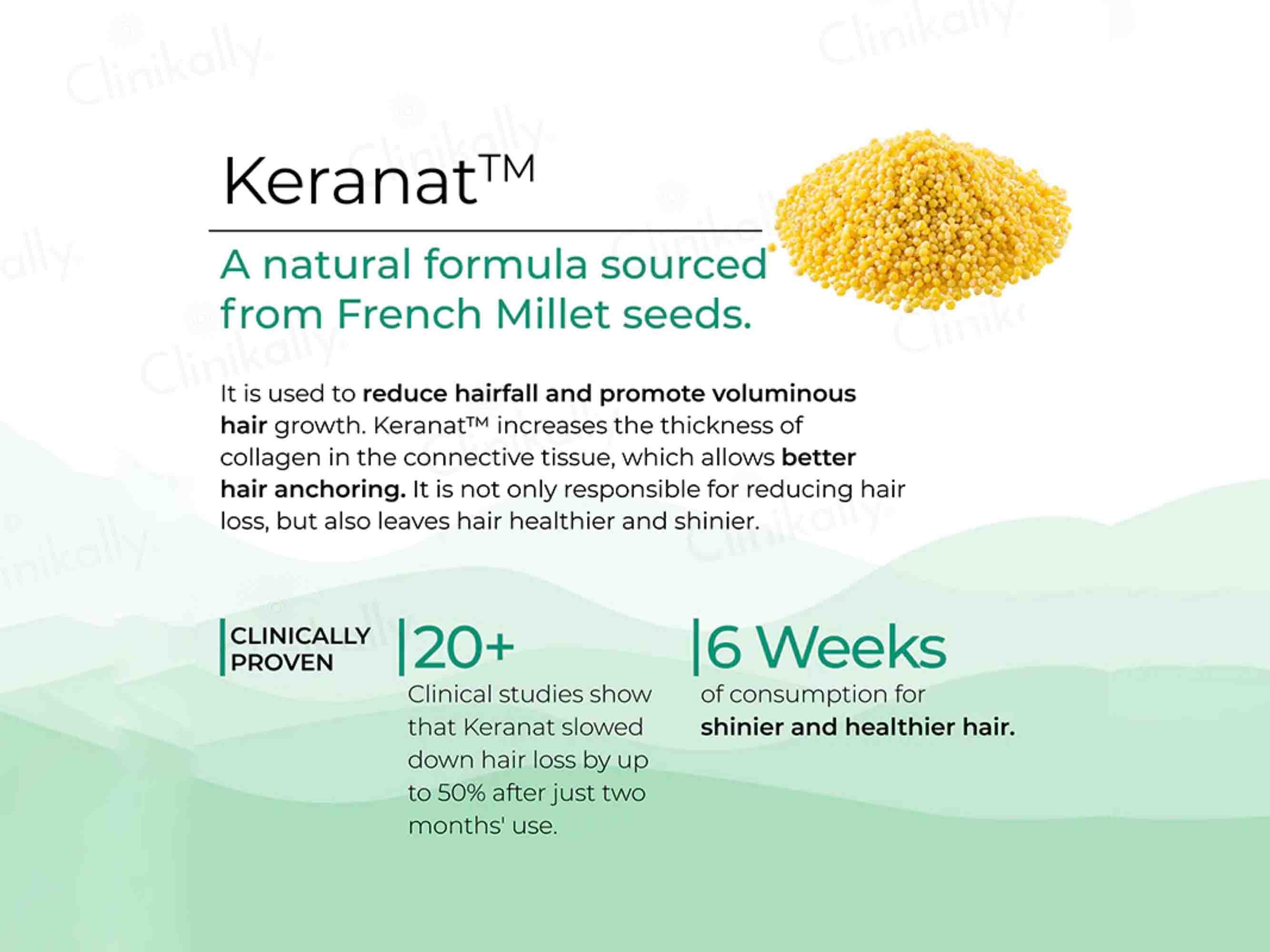 Wellbeing Nutrition Melts Into Hair Fall Control Oral Strip - Tropical Strawberry Flavour