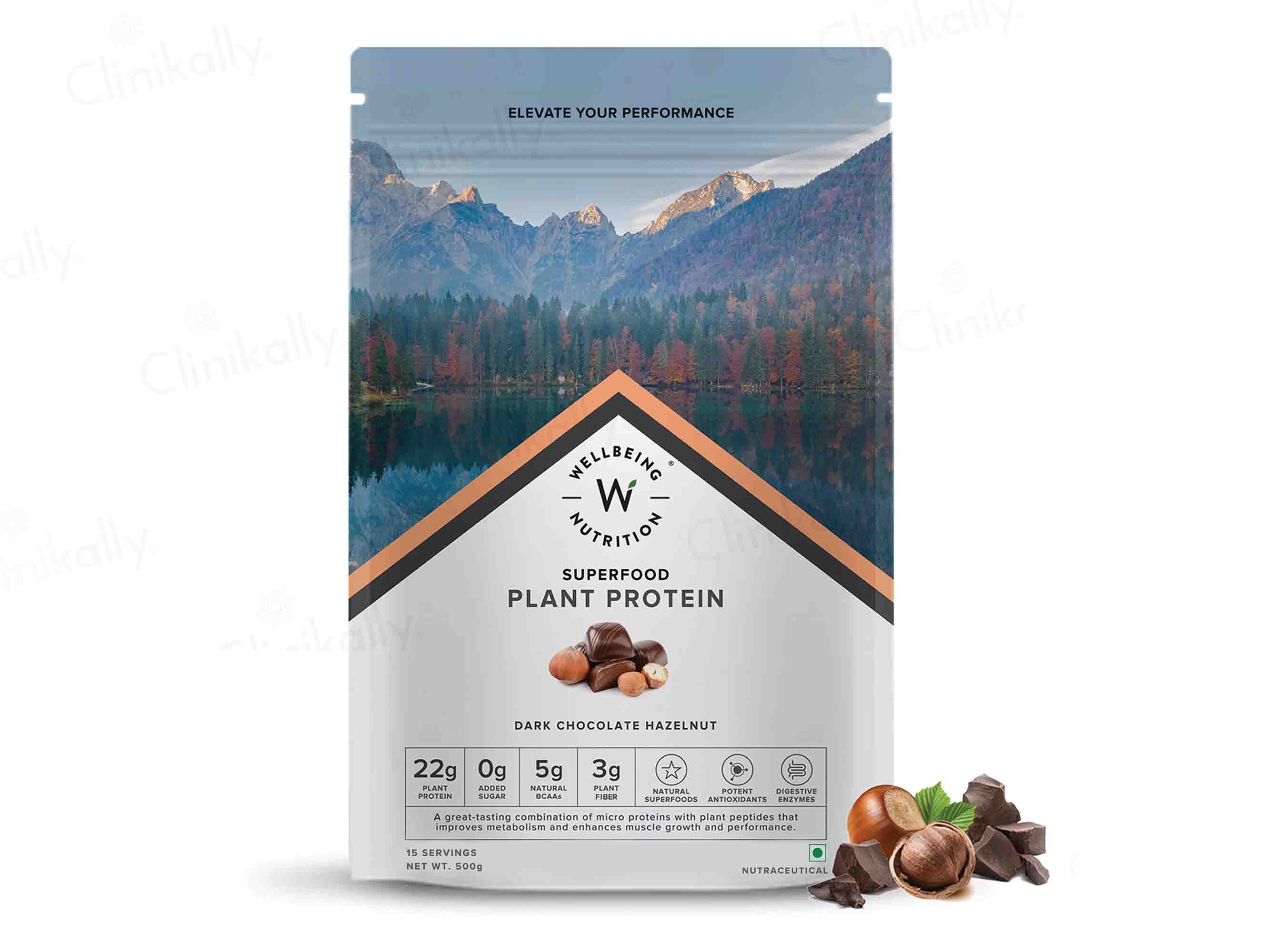 Wellbeing Nutrition Superfood Plant Protein Powder