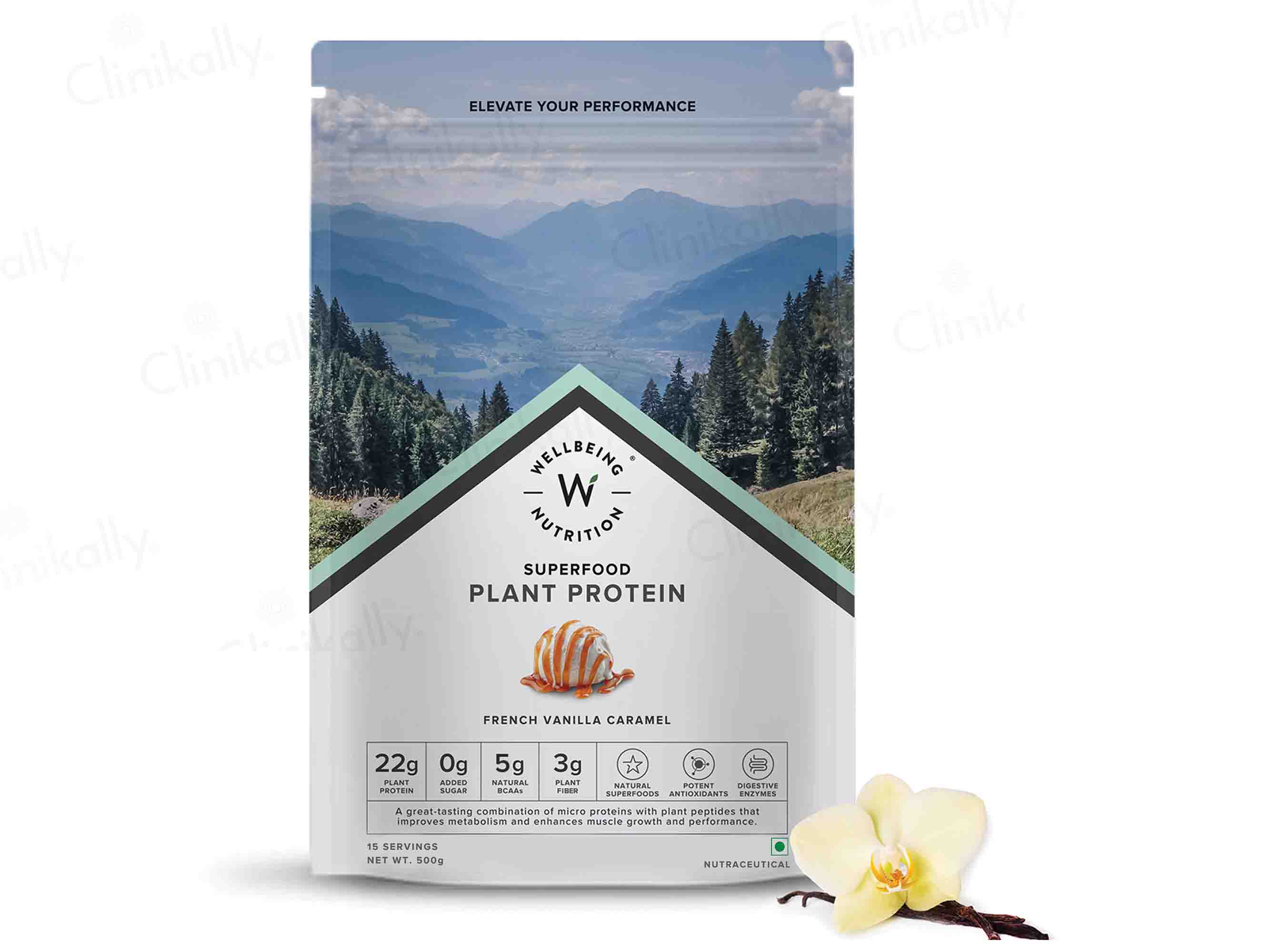 Wellbeing Nutrition Superfood Plant Protein Powder