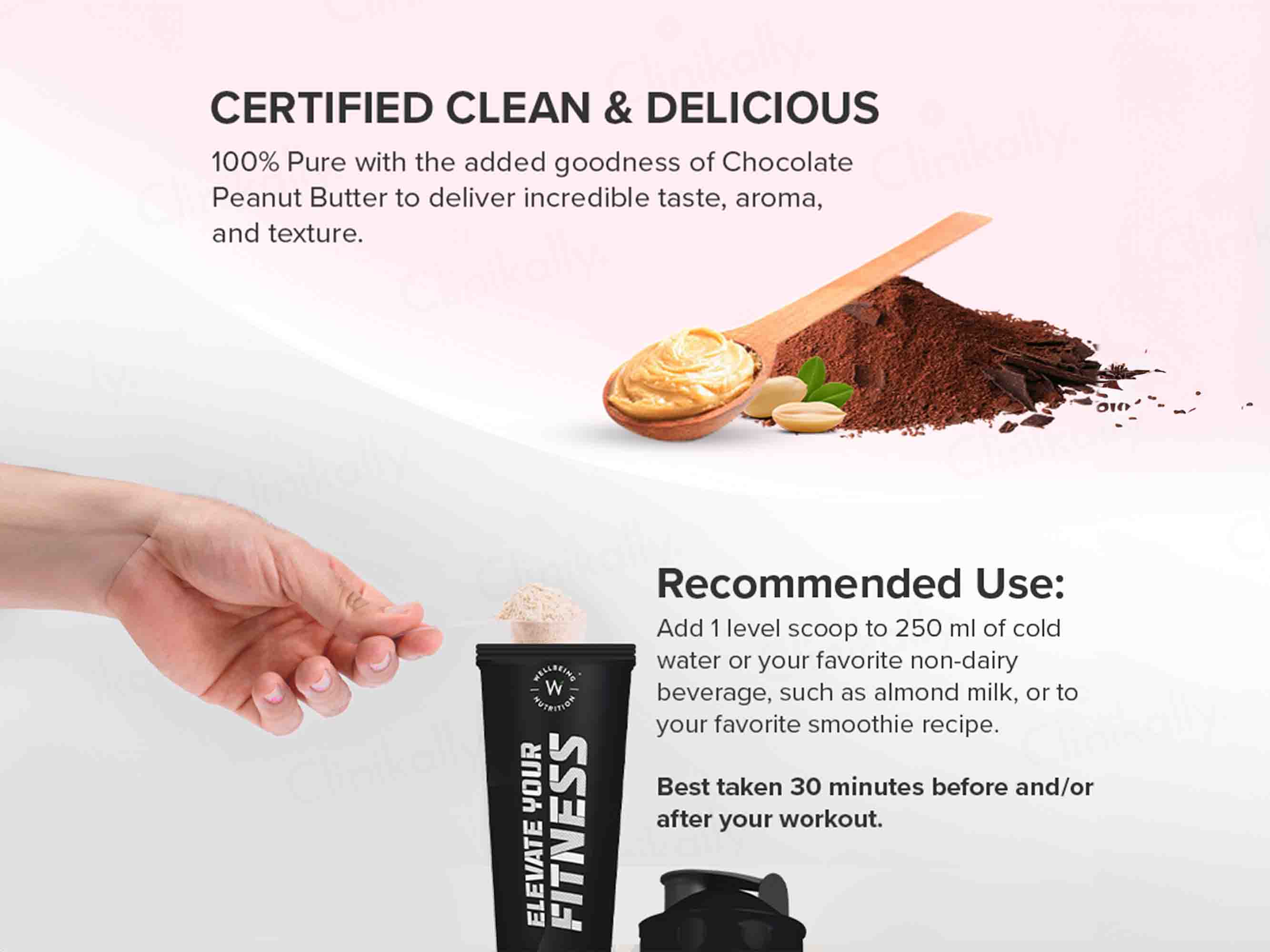 Wellbeing Nutrition Her Superfood Plant Protein Powder For Women - Chocolate Peanut Butter Flavour