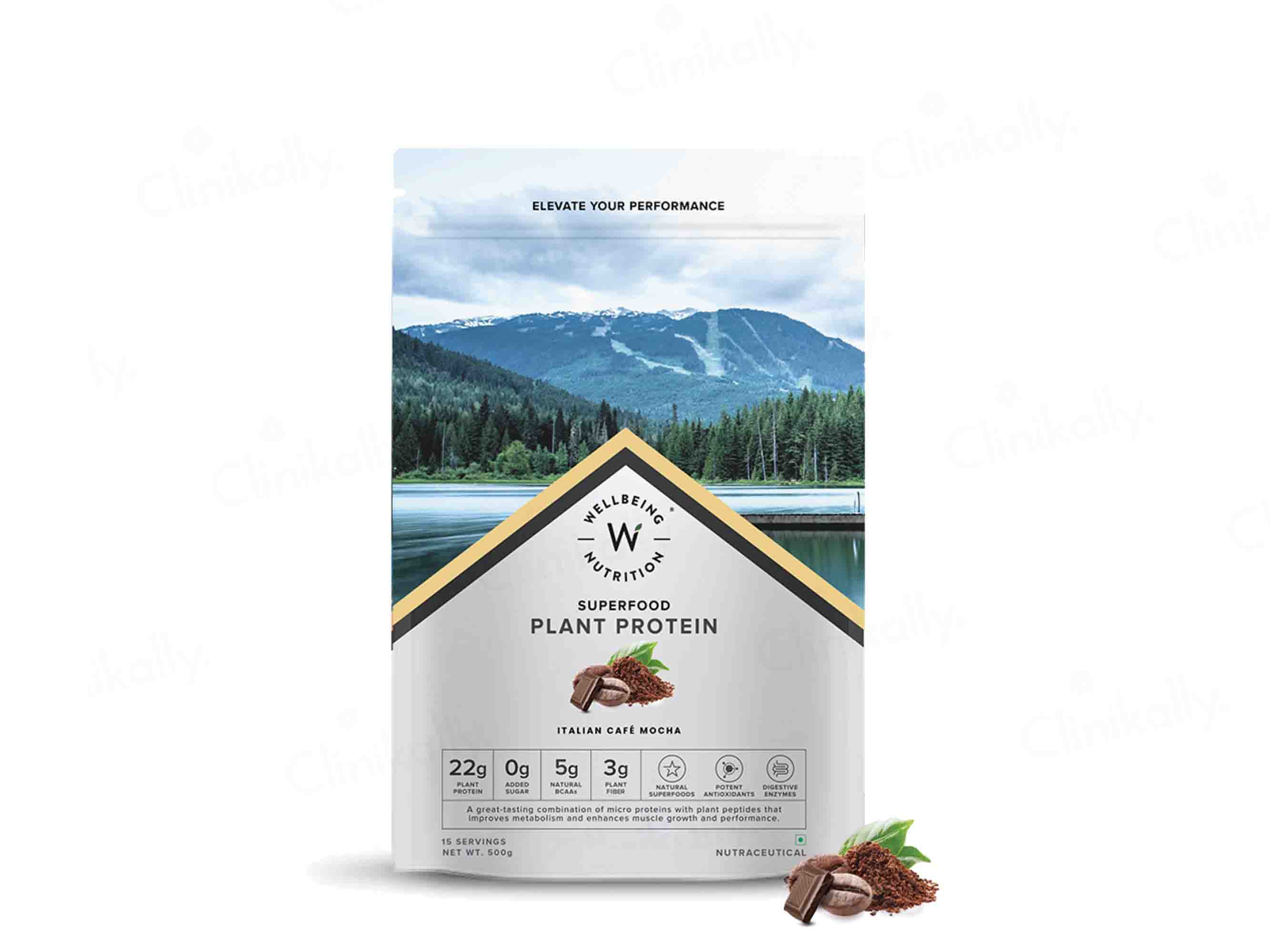 Wellbeing Nutrition Superfood Plant Protein Powder