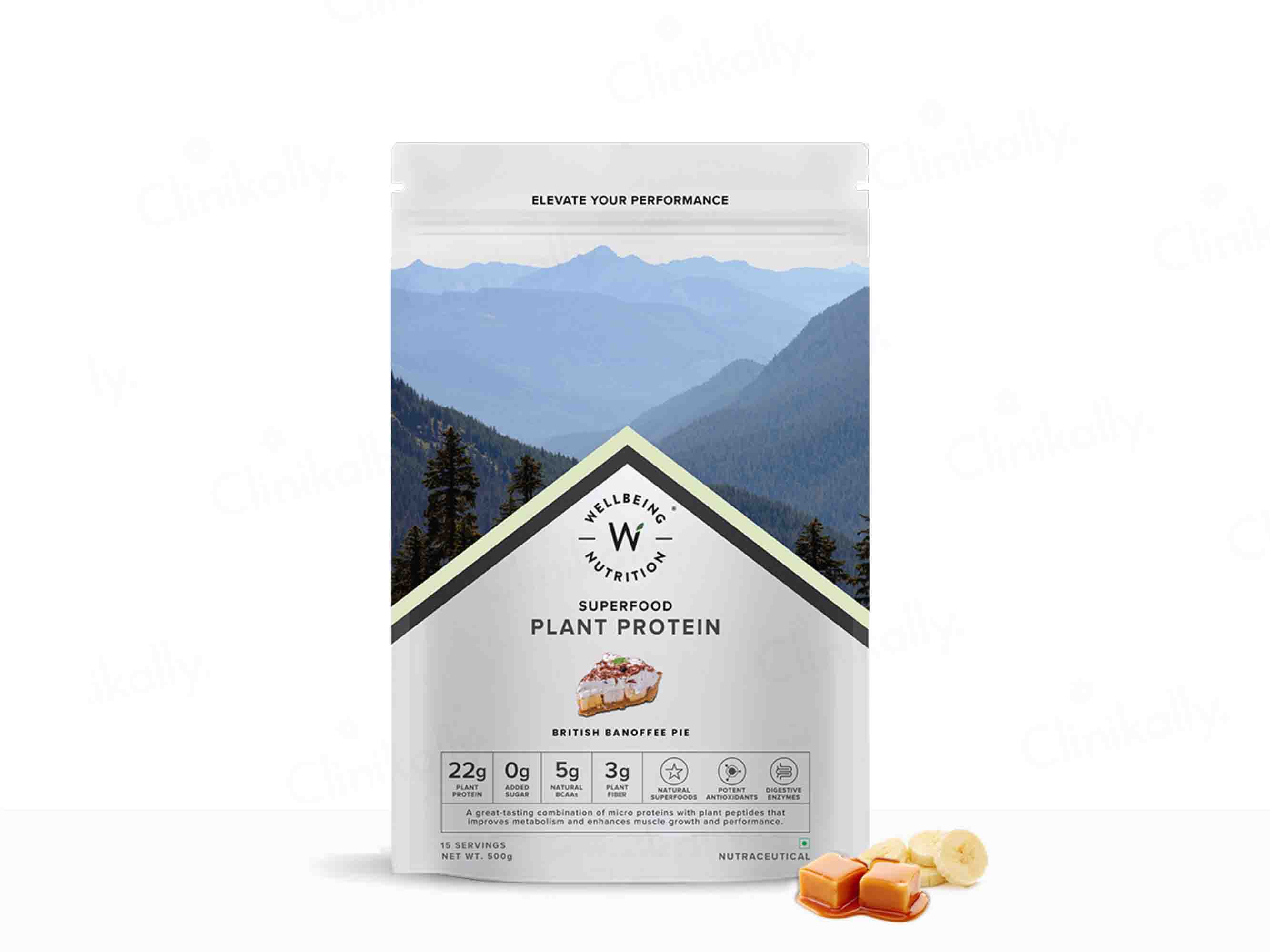 Wellbeing Nutrition Superfood Plant Protein Powder