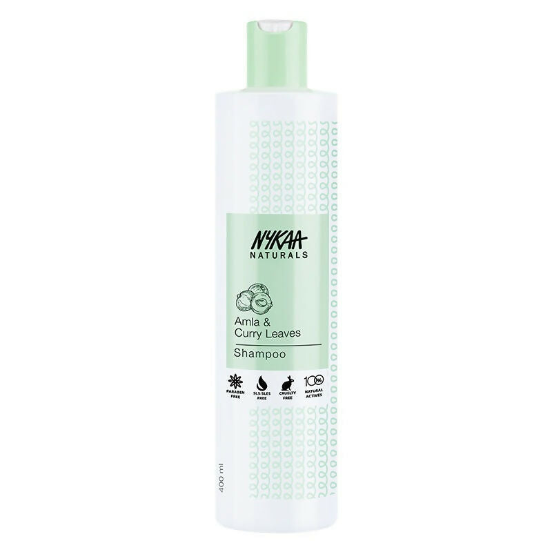 Nykaa Naturals Longer & Thicker Hair - Free Shampoo With Amla, Curry Leaves & Coconut Oil